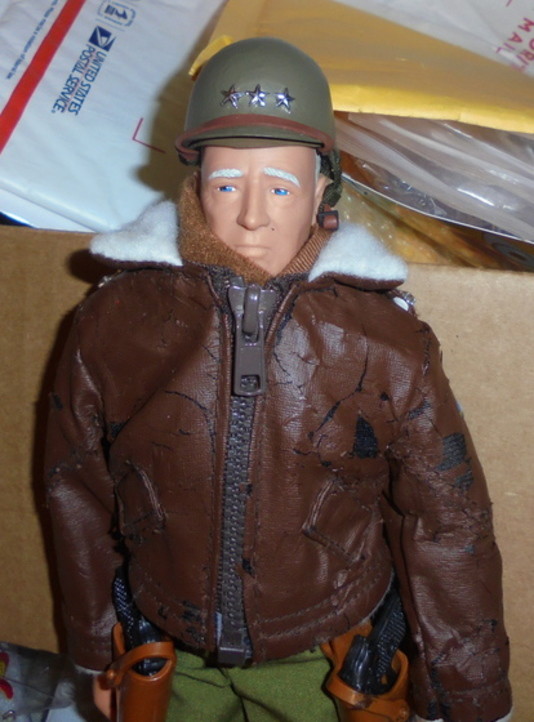 General Patton Figure 3rd Army Battle Bulge Uniform Pistol GI Joe Tank Sherman S gallery