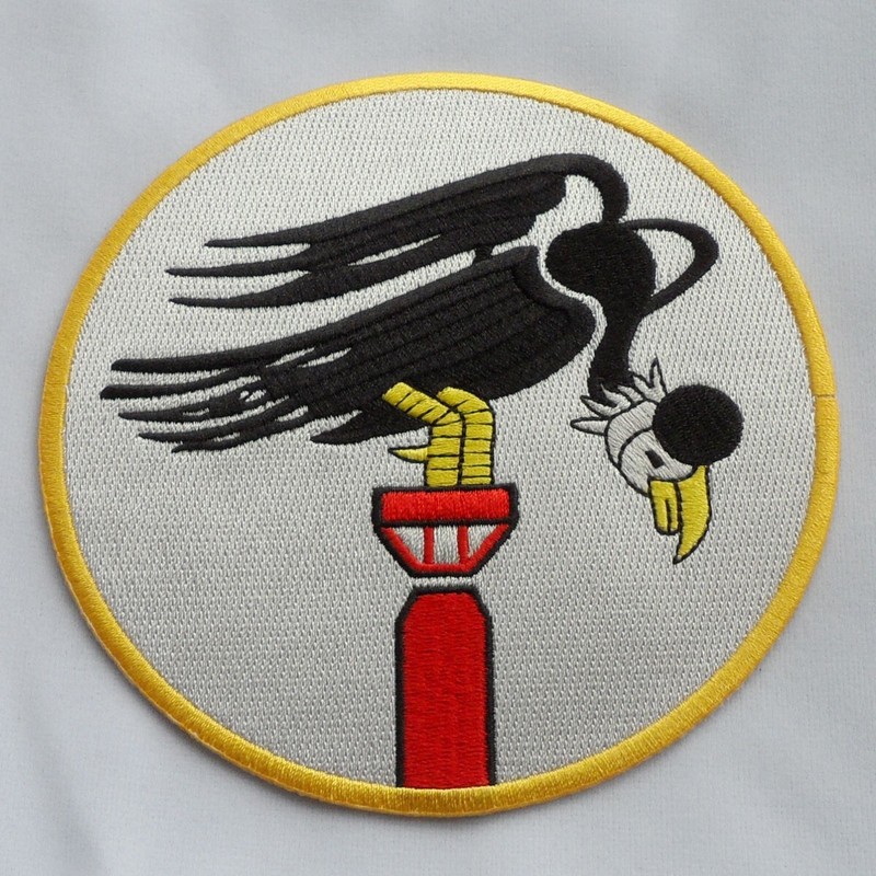 WW2 USAAF 547th Bomb Squadron 384th Bomb Group Patch USAF Jacket Patch 5.0'' gallery