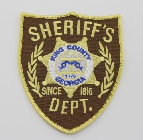 THE WALKING DEAD KING COUNTRY SHERIFF Sheriff’s DEPT. MILITARY PATCH SHOULDER