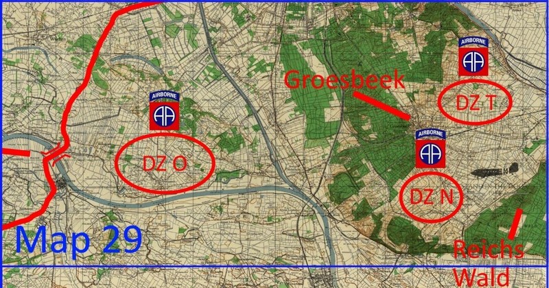 WW2 Groesbeek Map 29- Operation Market Garden gallery