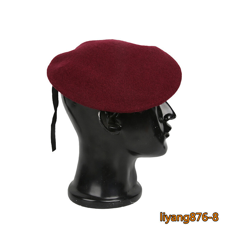 US Air Force Rescue Team Group Red Wool Berets USAF PJ Troops Military Hat Gift gallery