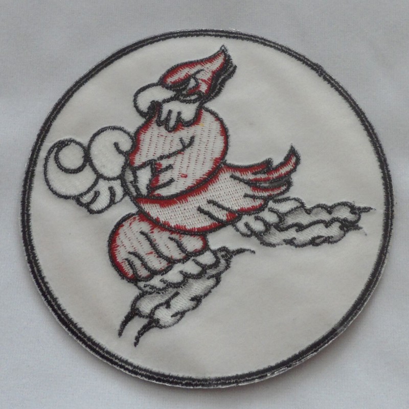 WWII US Air Force 334th Fighter Squadron Eagle Embroidered Patch insignia Emblem gallery
