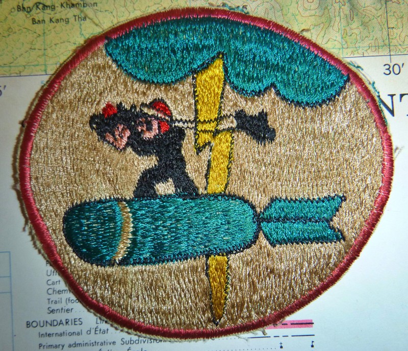 Flight Patch - USAAF - Bulls Eye - 497th Bomb Squadron - D Day - WWII - D.022