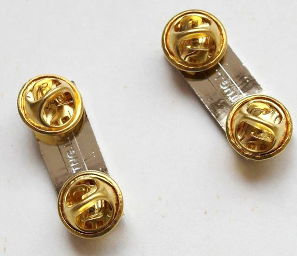 WWII US Army First Lieutenant Rank Insignia Badges U.S. Officer 1LT Pins-H031 gallery