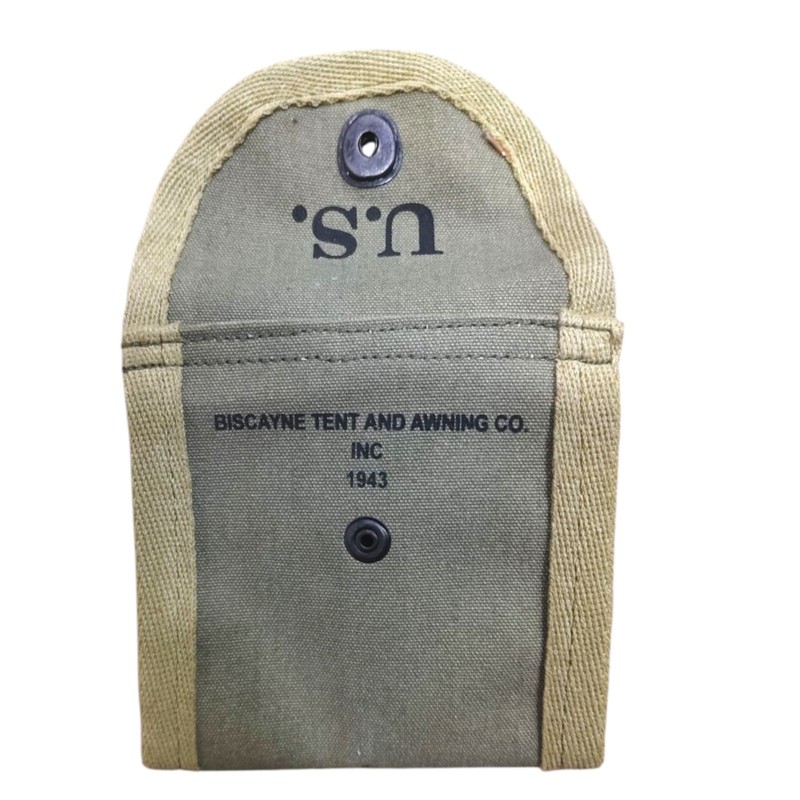 U.S WW2 M1 Carbine Buttstock Magazine Pouch WWII Ammo Pouch OD Green gallery