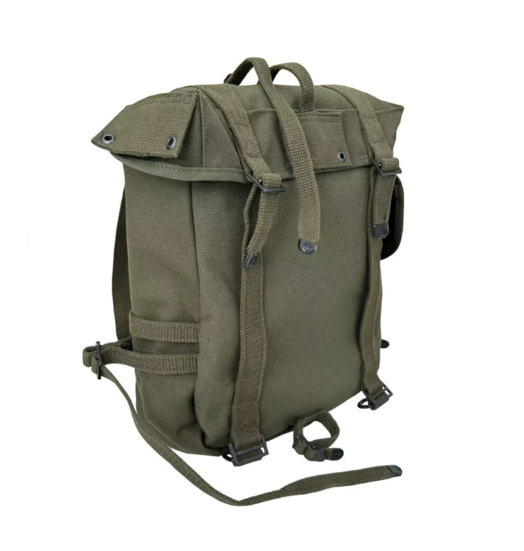 WWII WW2 Korean War US Army M1945 Pack Army Backpack Field Haversack Suspenders gallery