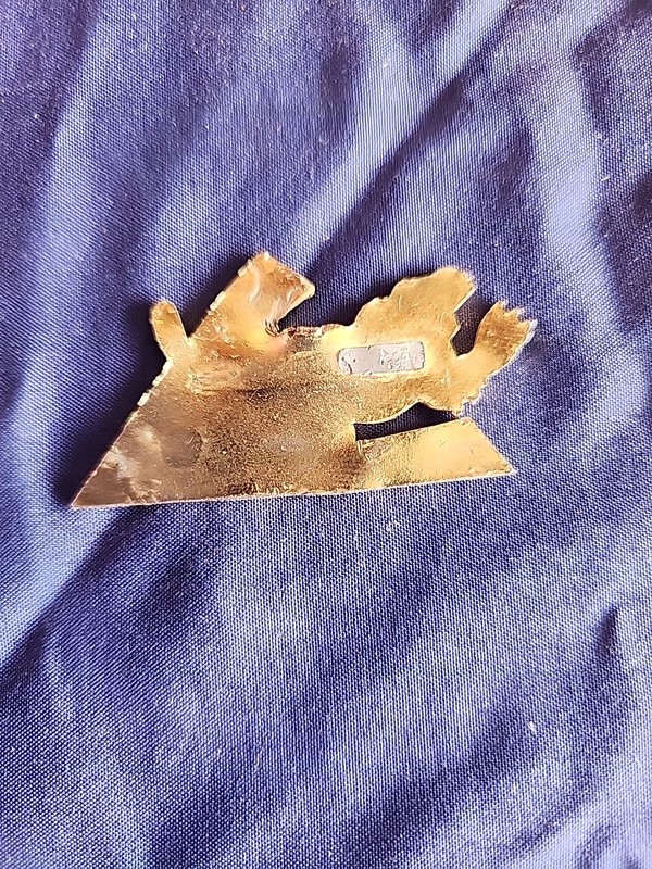 WWII 14th Air Force Flying Tigers Brass Swing Arm Lighter, Replica, Works gallery