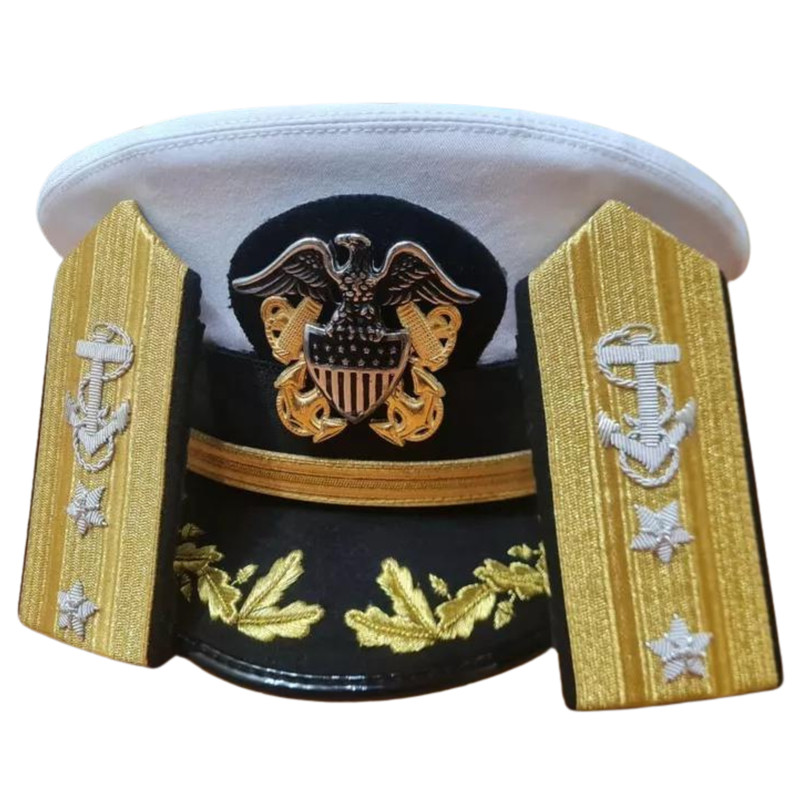 Us Navy Officer Visor Cap, US Navy Commander captain Rank Cap In All Sizes gallery