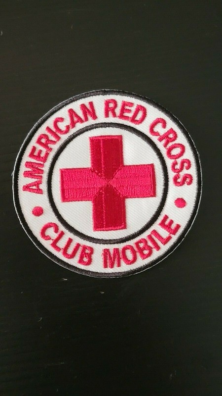 Reproduction WW2 US Civilian American Red Cross ARC Club Mobile Patch 