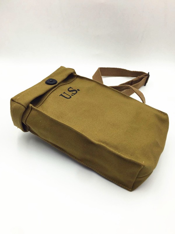 WW2 US ARMY PARATROOPER THOMSO AMMO POUCH ARTICLE 6 CAPACITY POUCH gallery