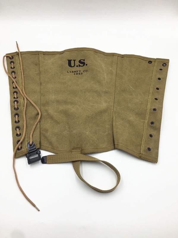 Military WW2 WWII US Army 1943 Soldier Leggings Or Puttee Soldier Canvas gallery
