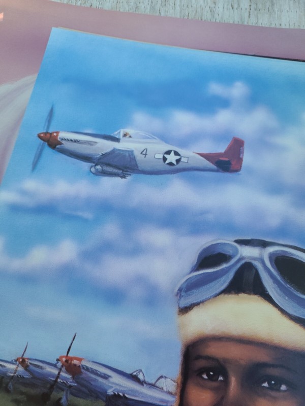 1996 Northwest Publishing Print Tuskegee Airmen 16x20 gallery
