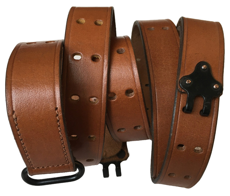 WWII US M1 GARAND RIFLE M1907 LEATHER CARRY SLING gallery