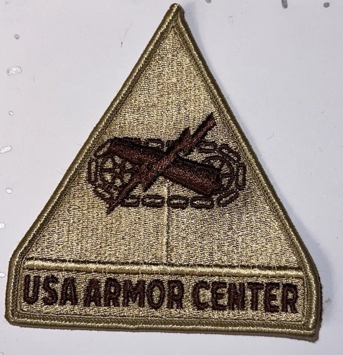 USA Armor Center shoulder patch