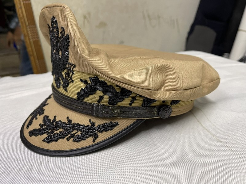 USA Army Cap USA ARMY GENERAL DOUGLAS MACARTHUR AUTHENTIC UNIFORM NEW KHAKI HAT gallery