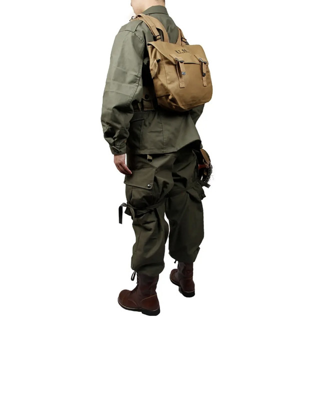 WW2 US Army Green M43 Jacket Windbreaker Uniform Pure Cotton And M1 Garand SET gallery