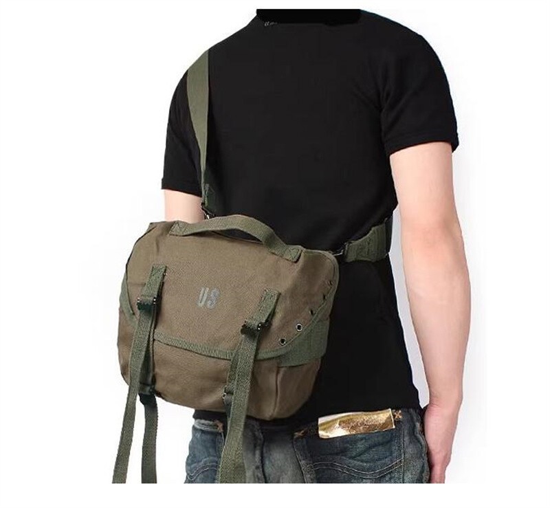 WWII U.S. Vietnam War M1961 Combat Field Butt Pack Canvas Waist Bag Replica gallery