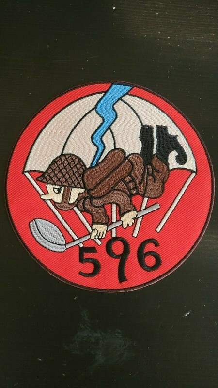 Reproduction WW2 US Army Airborne 596 Engineer Battalion PIR Parachute Infantry 