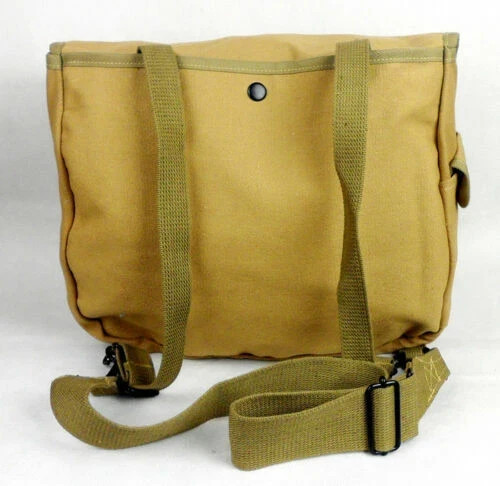 WW2 US MILITARY ARMY M1936 M36 TYPE MUSETTE FIELD CANVAS BAG BACK PACK HAVERSACK gallery