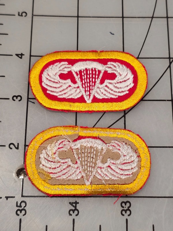 Reproduction WW2 US Army Airborne Oval 88 Parachute Field Artillery 464 Wings