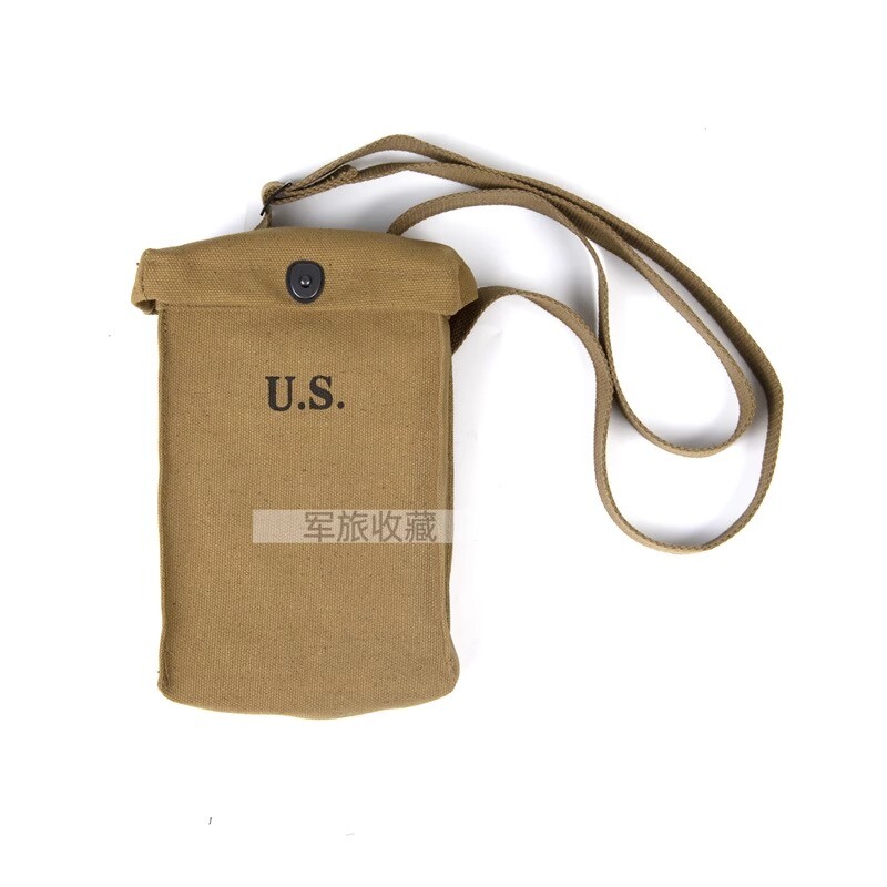 US Amry WW2 WWII MILITARY GENERAL Thomson Purpose Ammo Bag With Strap Bag Pouch
