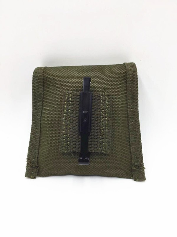 US ARMY VIETNAM WAR M1956 COMPASS BAG CANVAS FIRST AID KIT POUCH gallery