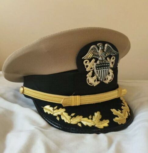 U.S. Navy senior officer Hat Cap Reproduction High Quality Gray Clour