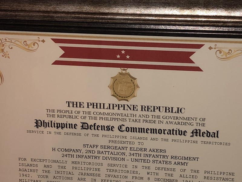 PHILIPPINE DEFENSE COMMEMORATIVE CERTIFICATE [WW2] ~ Type 1 Free Custom Printing gallery
