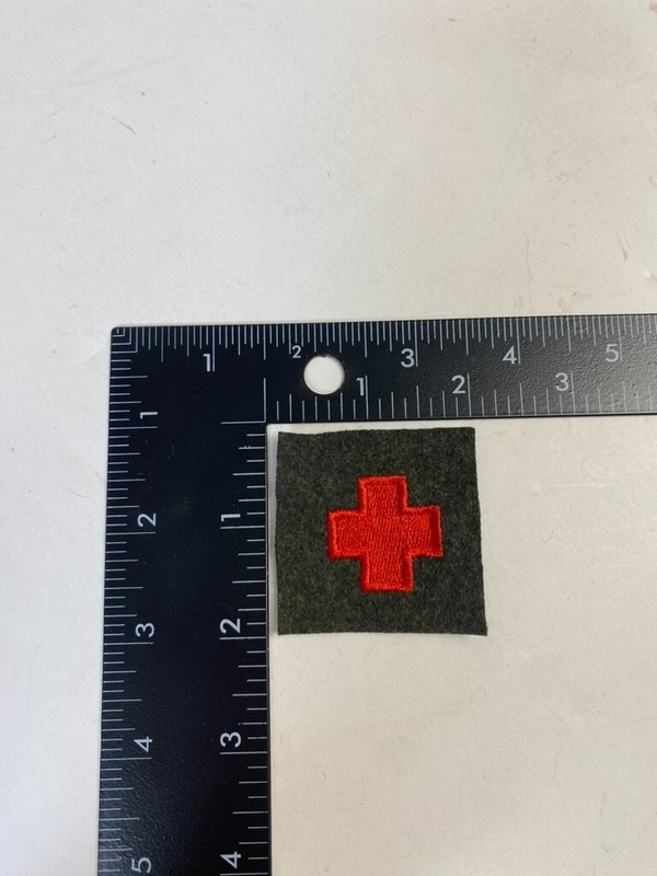 F0196 Repro WW2 US Navy USMC Wool Sleeve Mark Hospital Corpsman IR43D