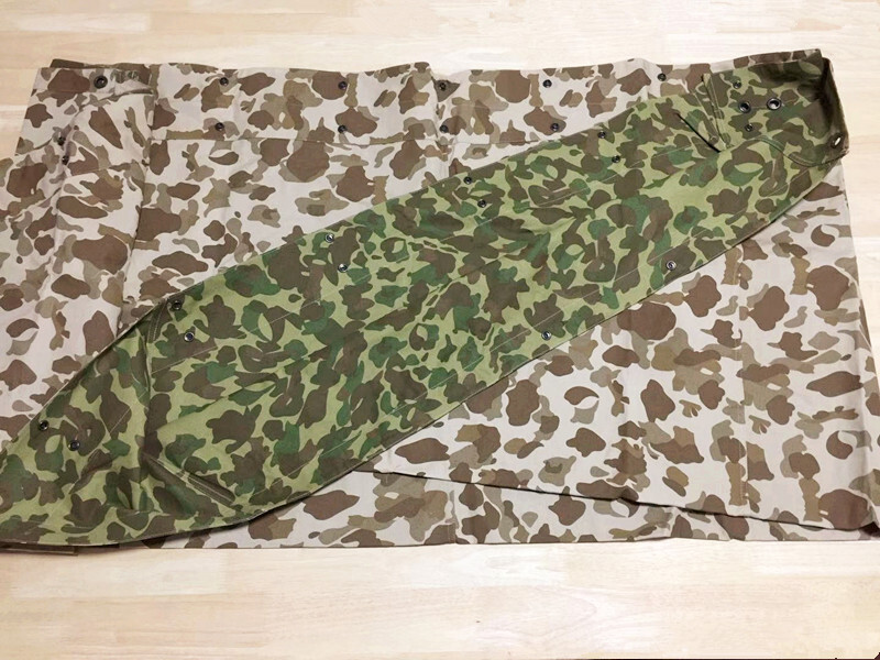 US ARMY WAR Pacific camouflage MITCHELL OUTDOORS TENT CLOTH gallery