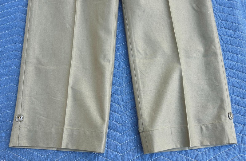 WWII M43 US Army Field Trousers/Pants - UNWORN - 34x33 gallery