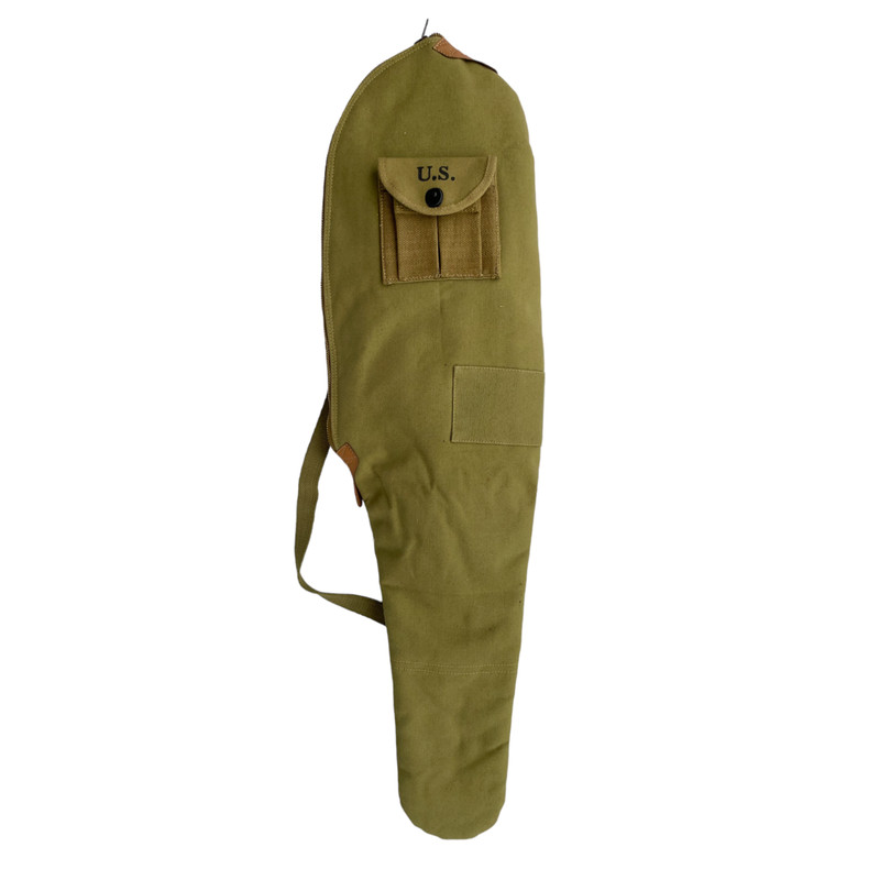 WWII US Marked Reproduction M1 Carbine Carrying Case with Fleece OD Green