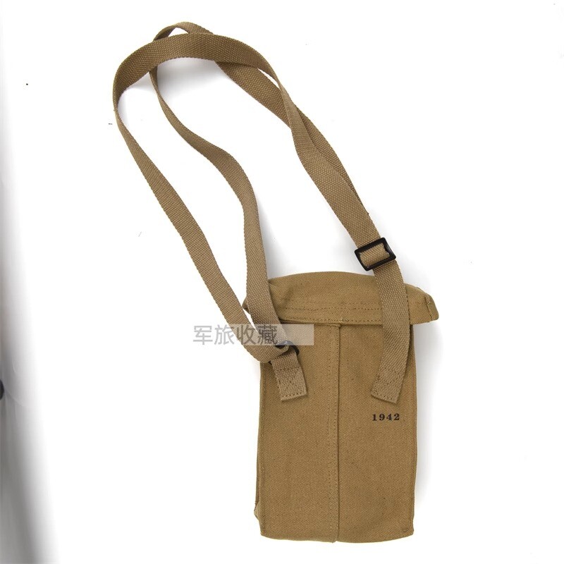 US Amry WW2 WWII MILITARY GENERAL Thomson Purpose Ammo Bag With Strap Bag Pouch gallery