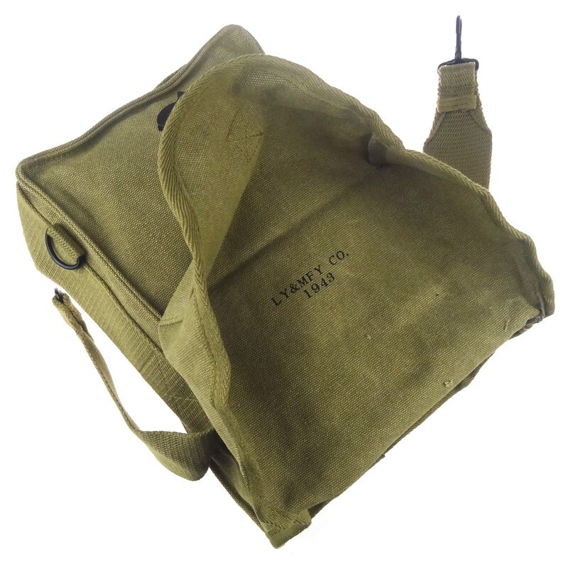 WWII 2AMRY M1 PARATROOPER GENERAL CANVAS PURPOSE AMMO BAG WITH STRAP gallery