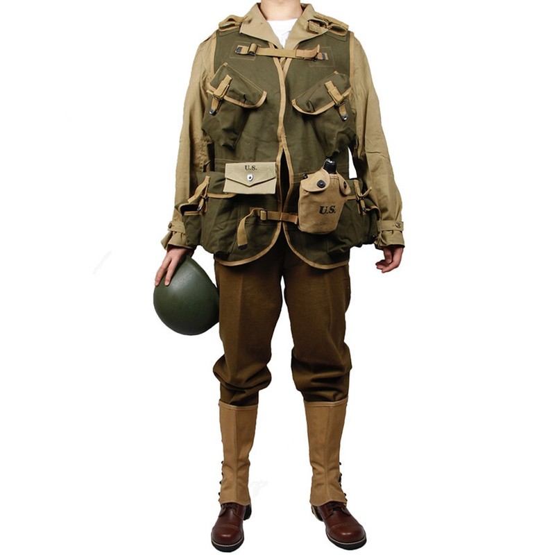 Repro U.S. ARMY M41 Field F/W Version D-DAY uniform and medical combination