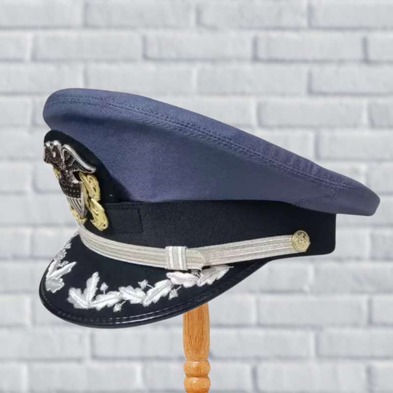 U.S. Navy senior officer Hat Cap Reproduction High Quality Gray Color gallery
