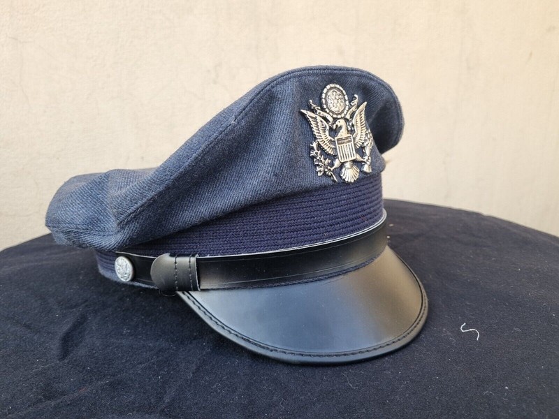 WW2 USA army Crusher Visor Cap gallery