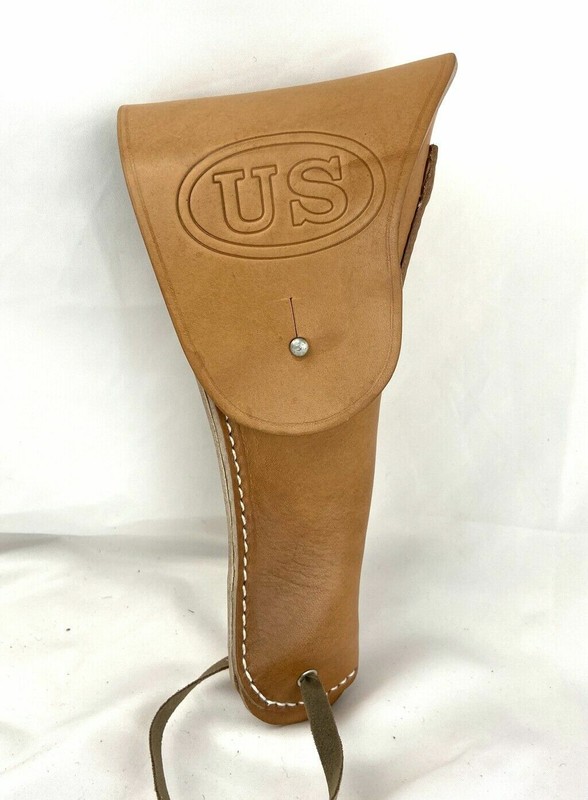 WW2 Us Usmc Colt 1911 M1916 Army BROWN Leather POUCH