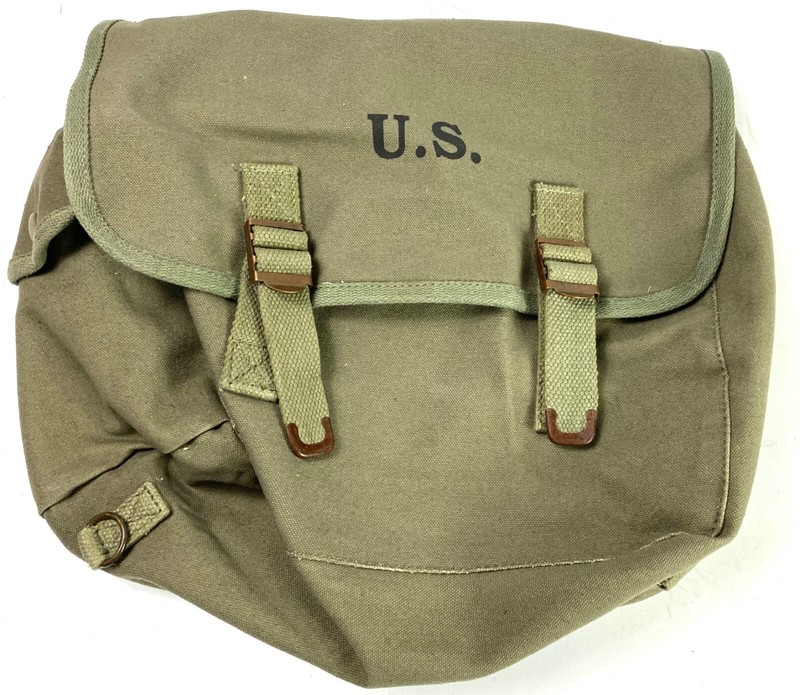 WWII US PARATROOPER M36 M1936 MUSETTE JUMP BAG-BRITISH MADE VARIATION