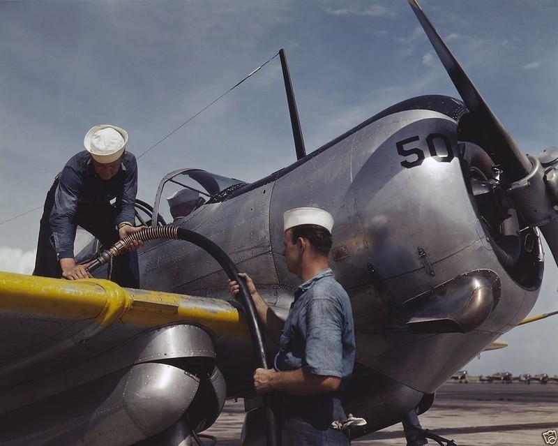 SNC-1 Falcon trainer plane fueled at NAS Corpus Christi Texas New 8x10 Photo