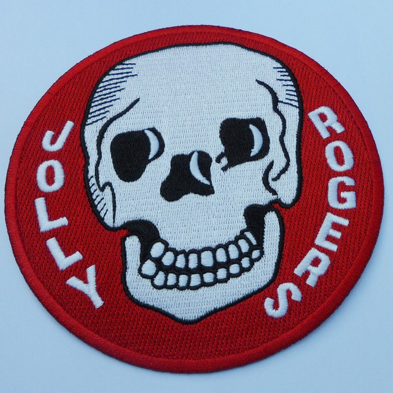 WWII US Army Air Force 320th Bomb Squadron 90th Bomber Group Jolly Rogers Patch gallery