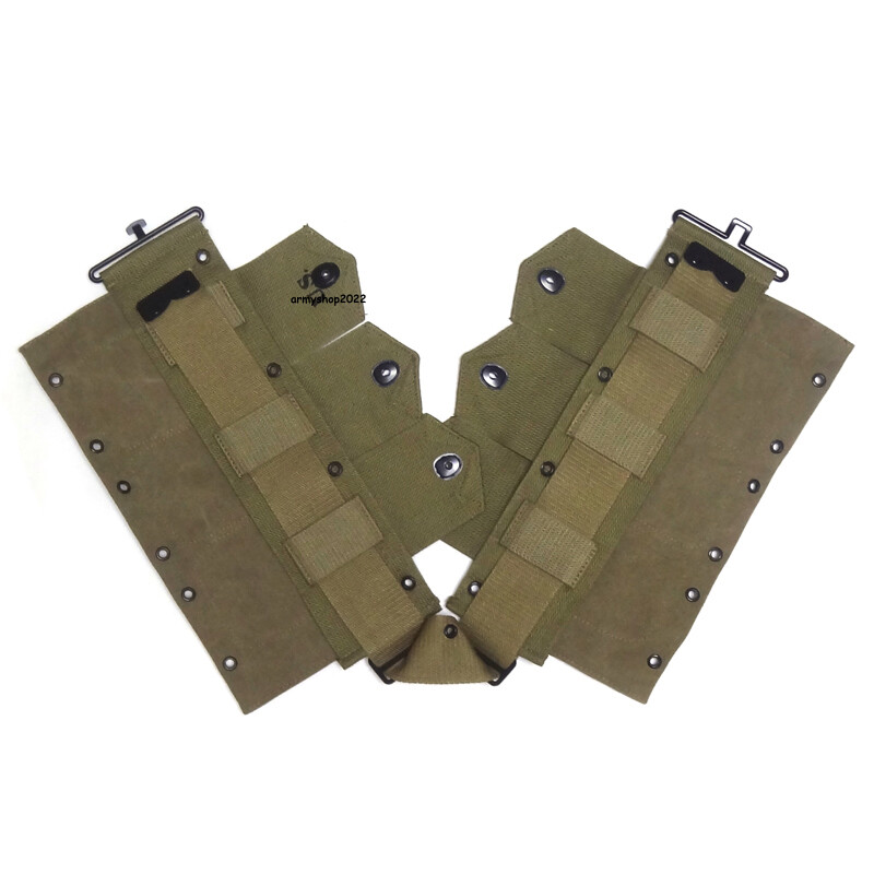 Military WWII US Army Paratrooper Infantry Bar Equipment Belt Pouch gallery