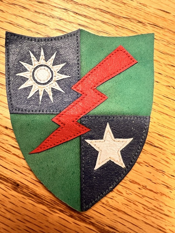 WWII LEATHER SSI PATCH “Merrill’s Marauders / 5307th Comp. Unit” NEW
