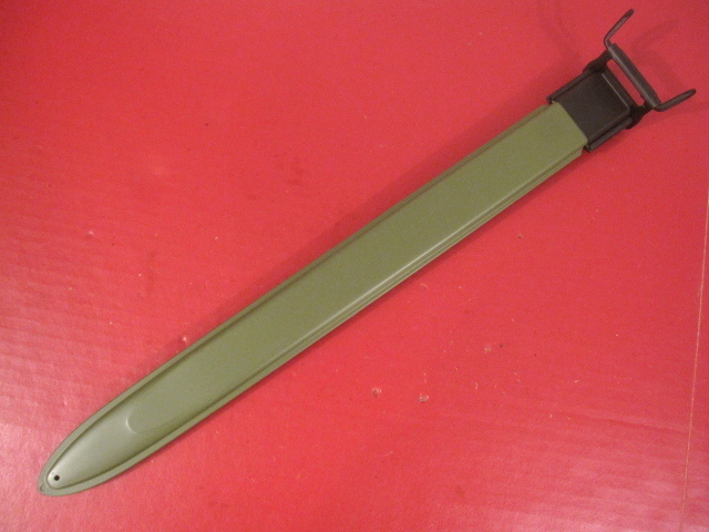 WWII US Army M1 Garand Bayonet M3 Scabbard for M1905 & M1942 16" Bayonet - Repro gallery