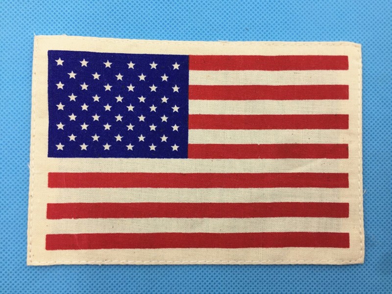 WWII WW2 US ARMY AIRBORNE/PARATROOPER 48 STAR AMERICAN FLAG ARM BAND