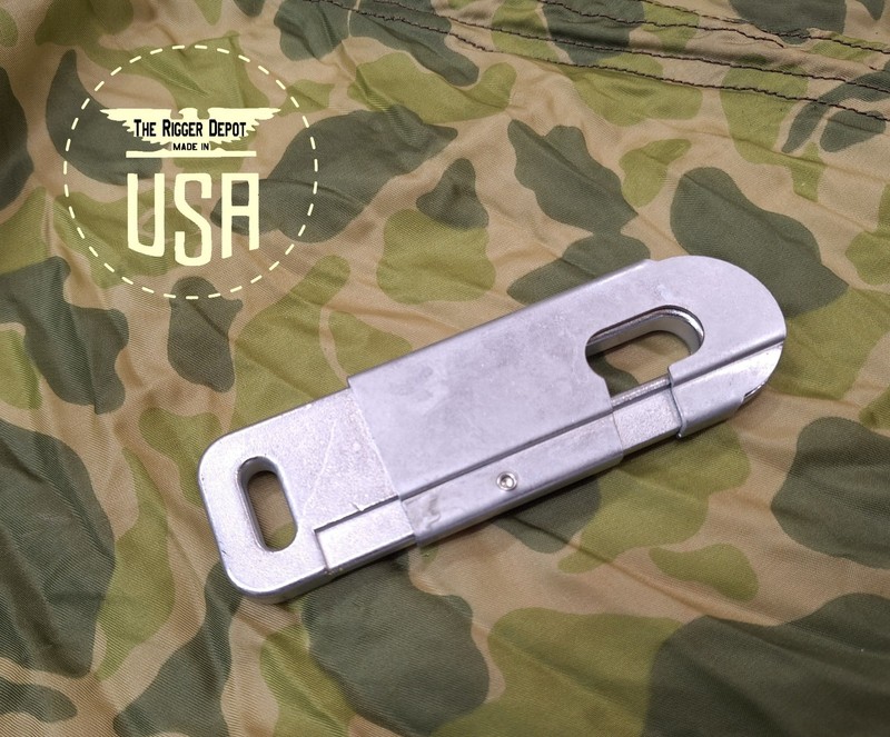 WWII T-5 Parachute Normandy Static Line Hook 4th Model Airborne gallery