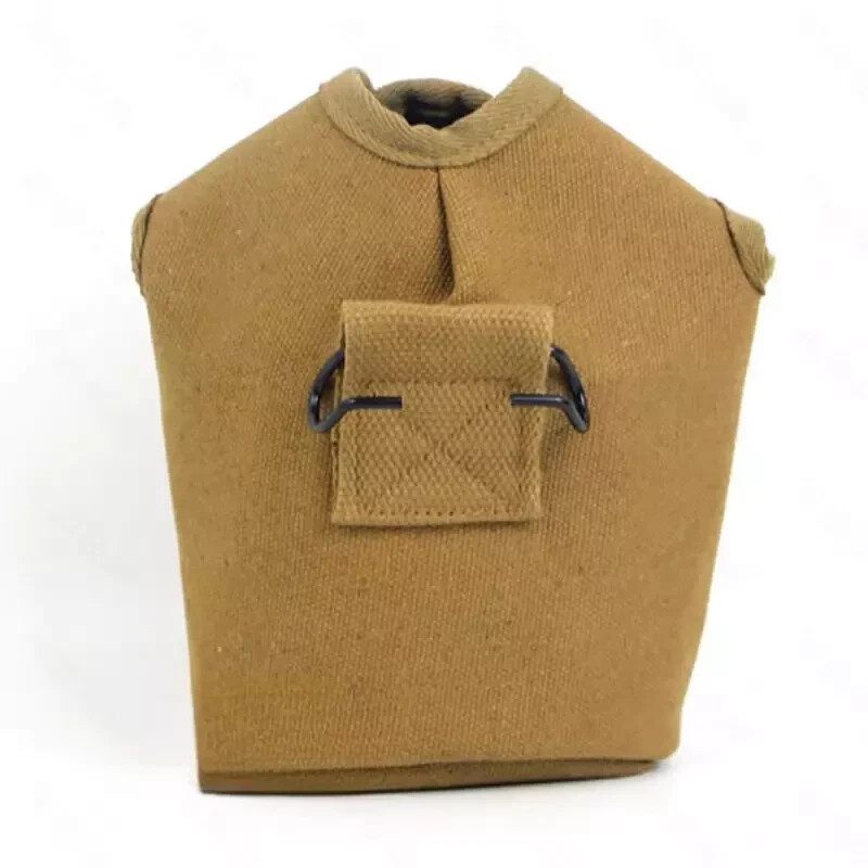 WWII WW2 US M1910 Canteen Khaki Cover gallery