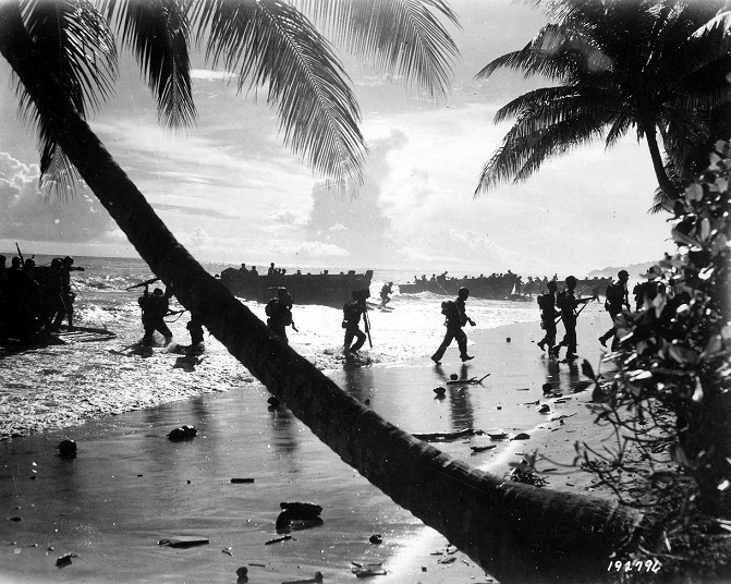 American Troops 160th Infantry Regiment 8″x 10″ World War II WW2 Photo 555
