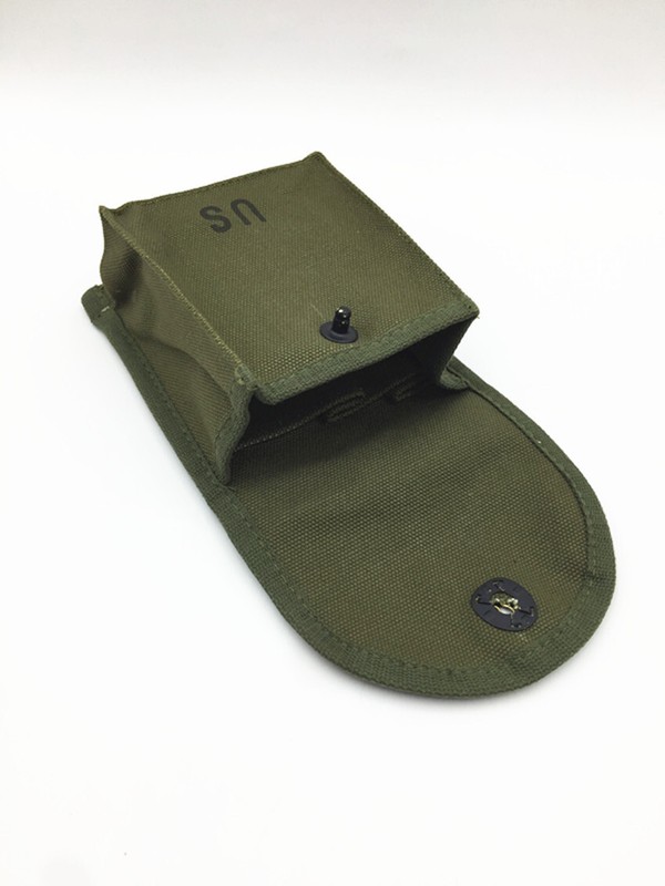 Reproduction The Korean War US Army 30RD M1 CARBINE Army Green Canvas Magazine gallery