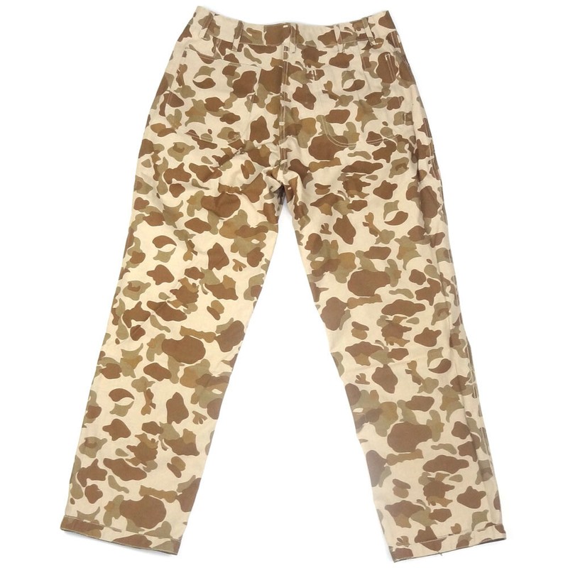 WWII US Army Solider USMC Pacific Camo Cotton Reversible Trousers Pants 36 Inch gallery